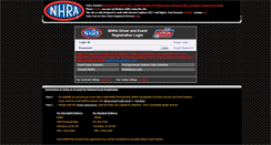 Desktop Screenshot of nhraeventreg.com
